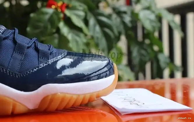 Authentic Gum Navy 11 Air Low Jordan 0522